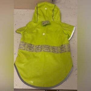 Petco small reflective dog raincoat